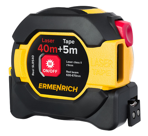 immagine di Misuratore laser con flessometro Ermenrich Reel SLR540